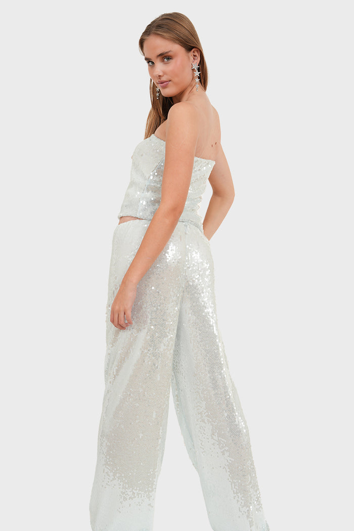 "Pixie" pants light blue