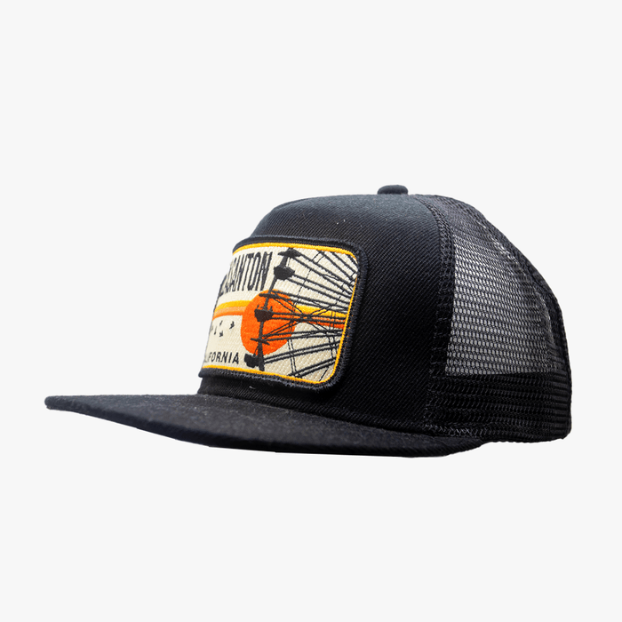 Bartbridge Pleasanton California pocket hat, further product view of the cap