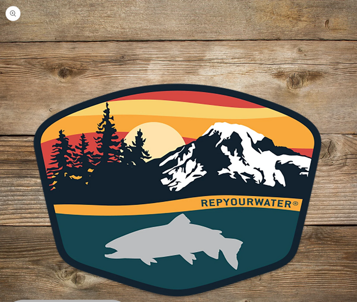 Rep Your Water Last Light Sticker