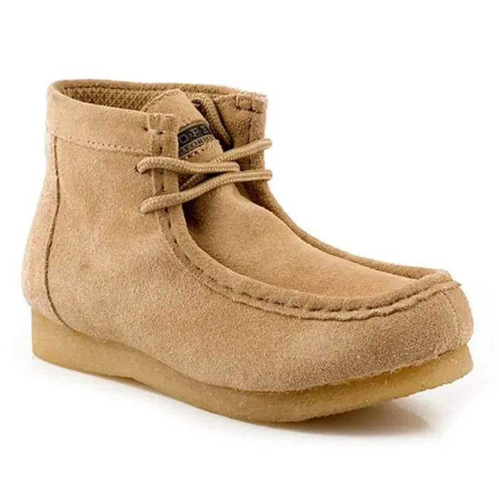 Roper Sunscape (Tan) - Men's Leather Suede Shoe - Hatcountry