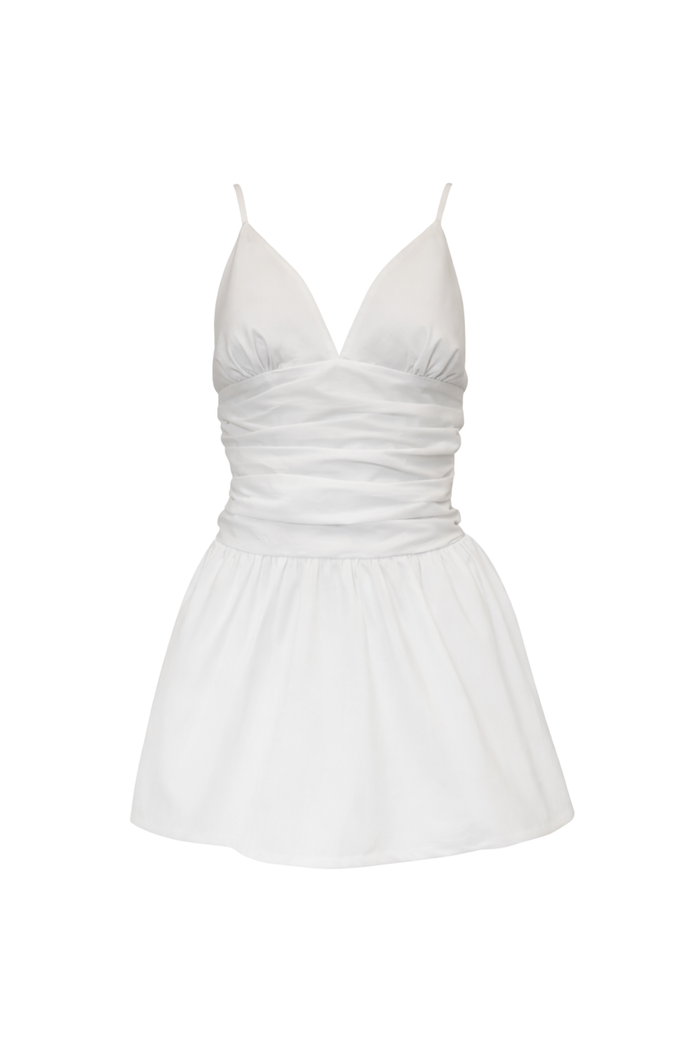 "Sammie" dress white