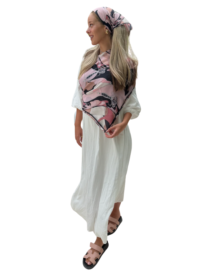 Scarf Bar Inspired Blush Form Bandana Scarf Myselflingerie.com