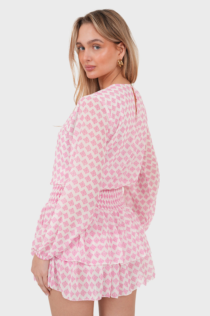 "Seville" dress pink
