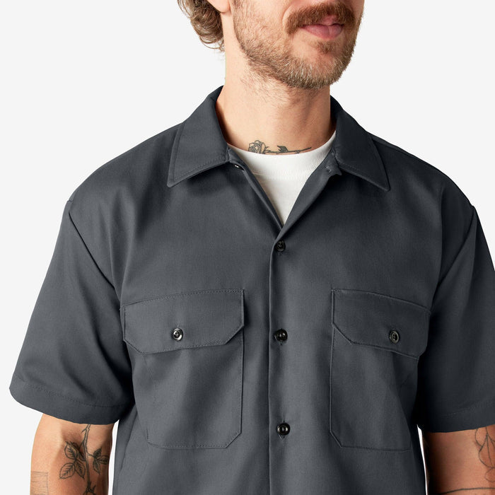 Short Sleeve Work Shirt, Charcoal Gray - Purpose-Built / Home of the Trades