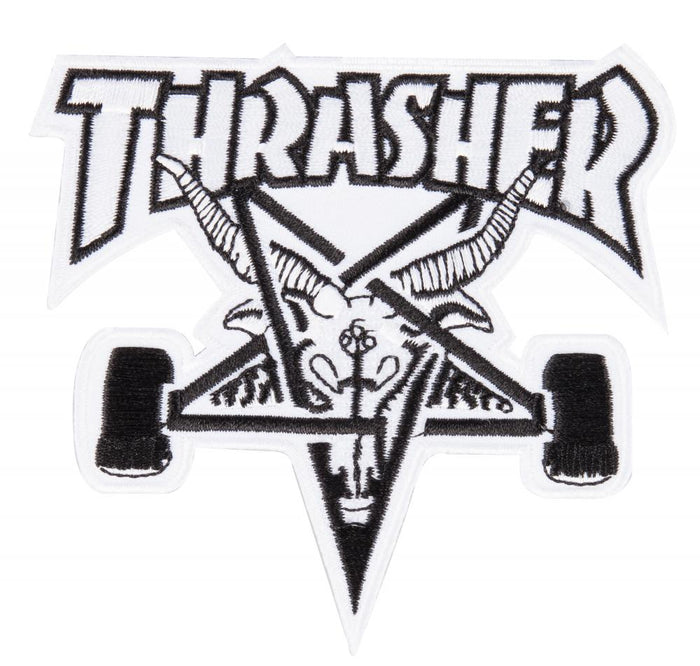 Skategoat Patch White/Black