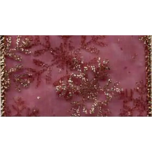 Burgundy/Gold / Single Roll