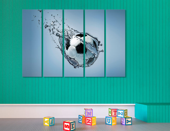 Soccer Ball Canvas Print #4019