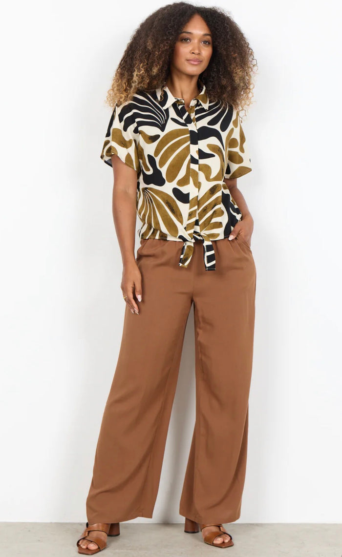 SOYA SC-FELDI BLOUSE-OLIVE