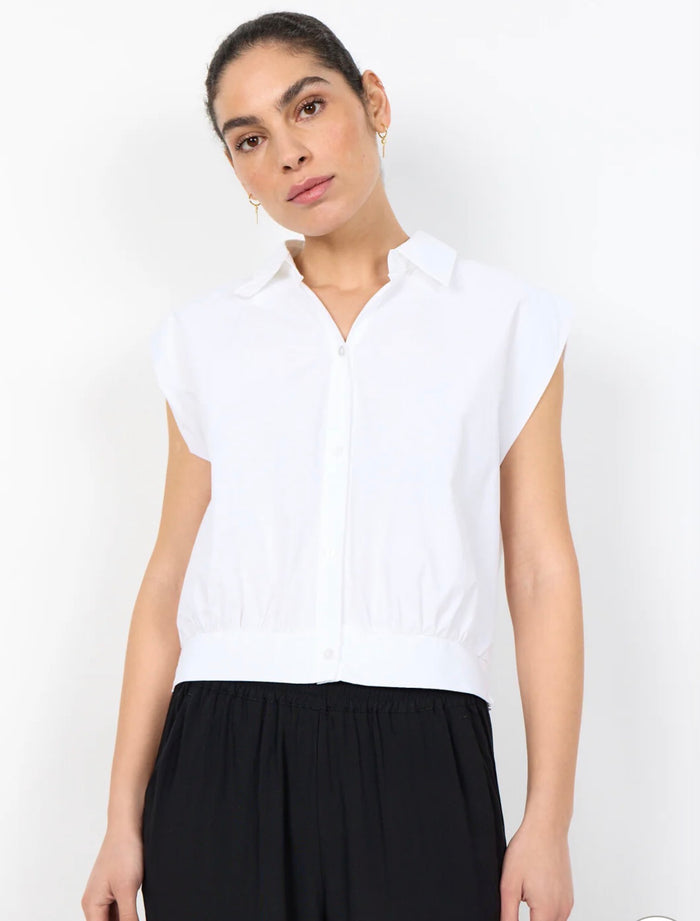 SOYA SC-NETTI BLOUSE-WHITE