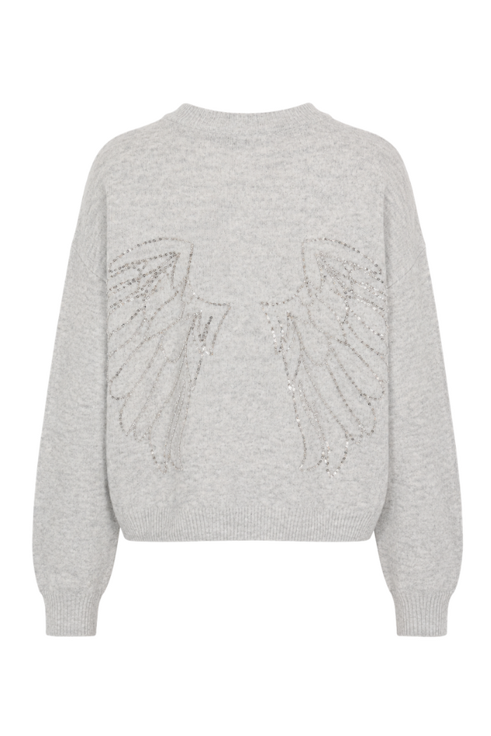 "Stacy” sweater grey