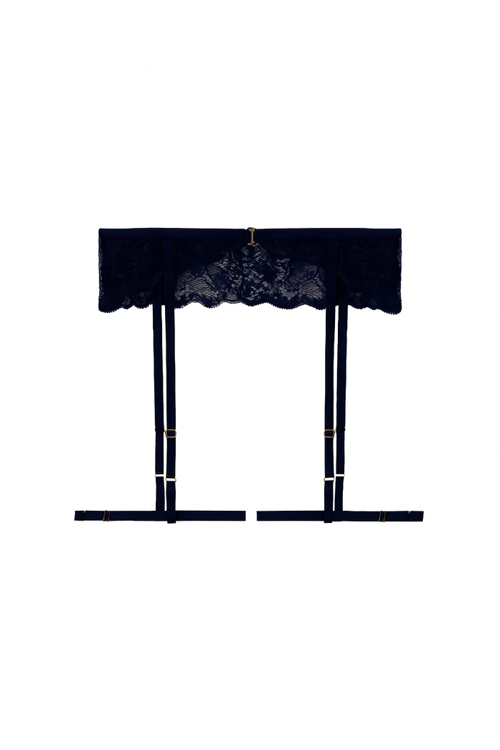 blauwe mooie suspenders