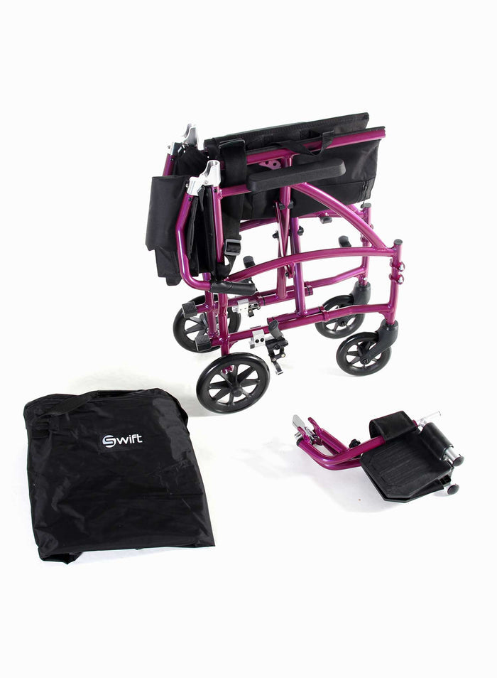 Swift Travel Wheelchair with Bag