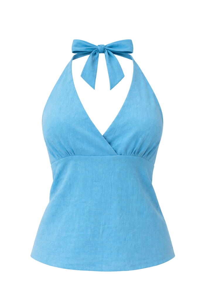 "Veerle" top turquoise