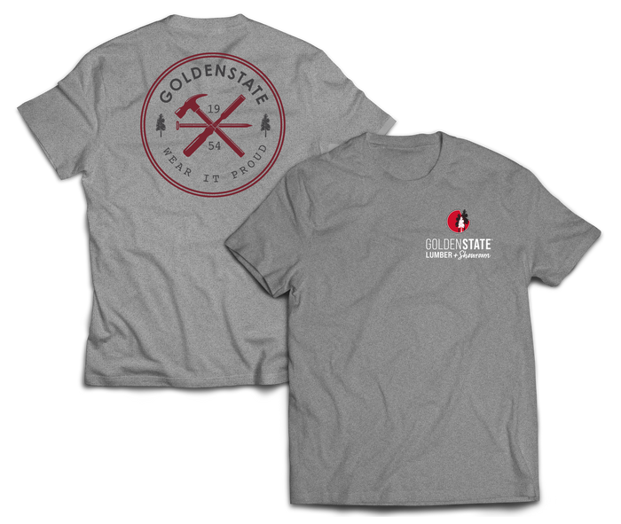 Golden State Lumber Wear it Proud t-shirt