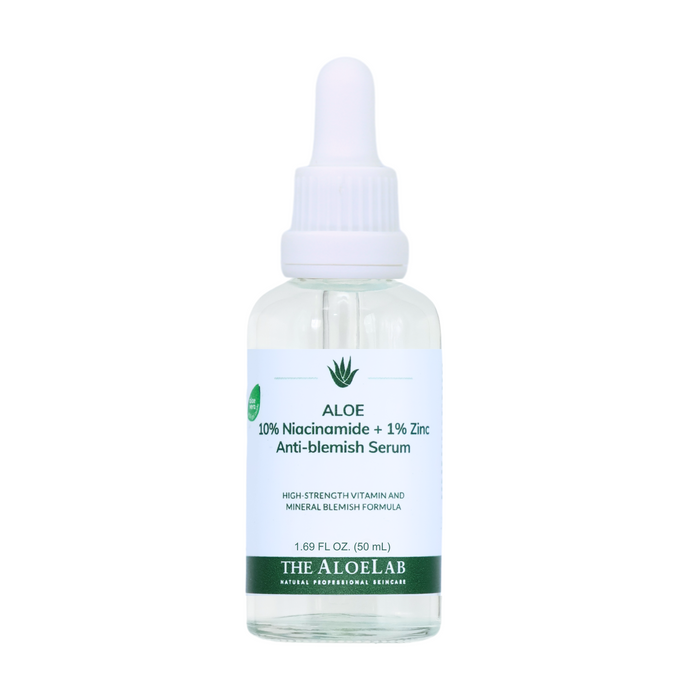 10% NIACINAMIDE +1% ZINC ANTI-BLEMISH SERUM - The ALOELAB