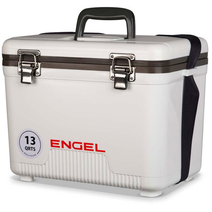 Engel 13 quart white drybox cooler, further product image