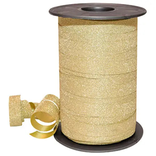#185 Poly Glitter Curling Ribbon