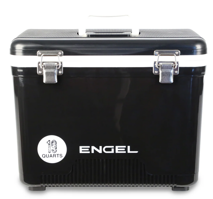 Engel 19 quart drybox cooler in black