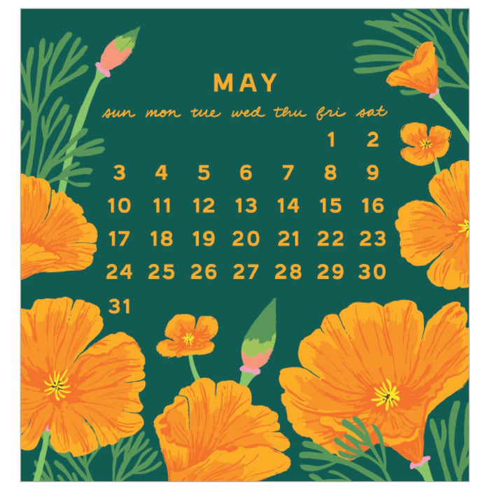 2026 Blossom Mini Calendar