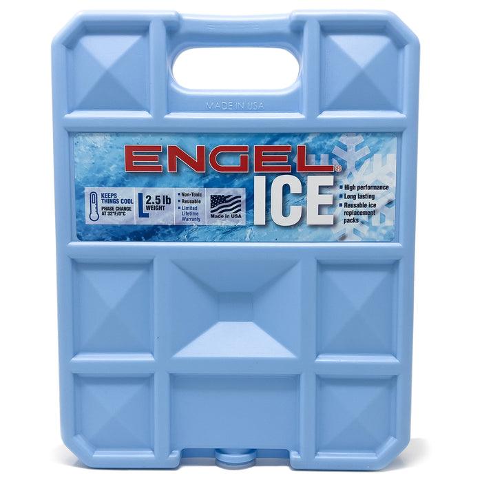 Engel 32 degree cooler ice pack, 2.5 pound reusable freezer pack for coolers