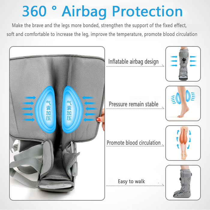 360° Air Walker Boot – Ankle Fracture & Injury Recovery Brace