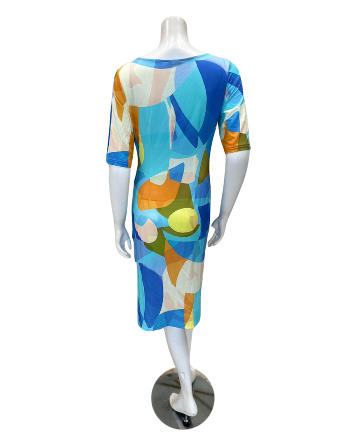 Furstenberg 415/30418 Blue Catania Baia Swim Cover Up Myselflingerie.com