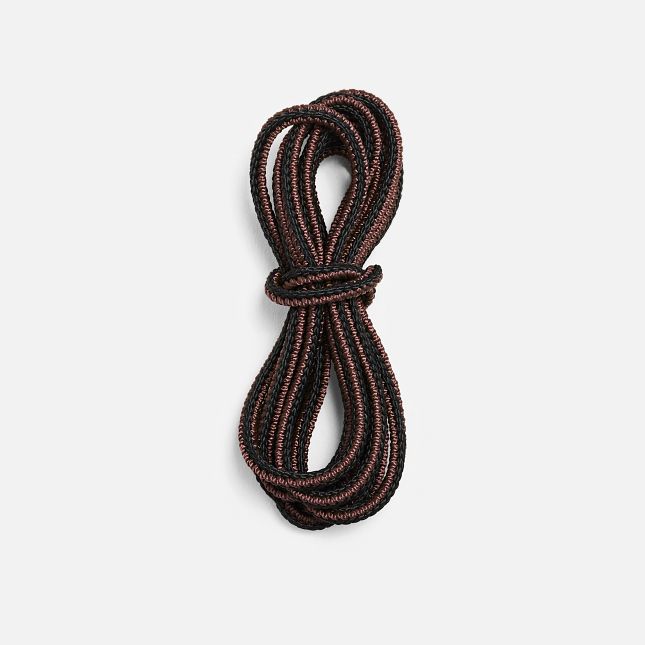 Red Wing 54 inch braided Taslan boot laces in black and brown