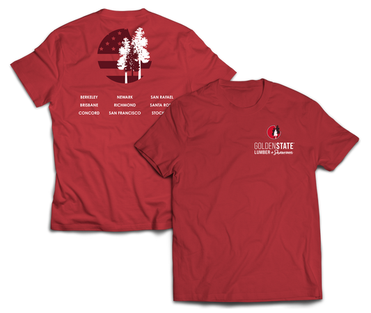 Golden State Lumber 70 Years America t-shirt