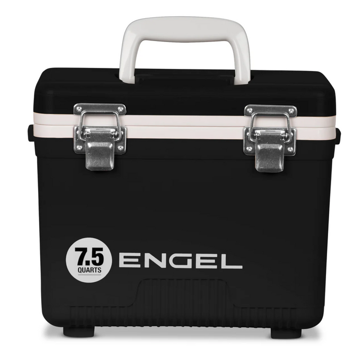 Engel 7.5 quart drybox cooler in black