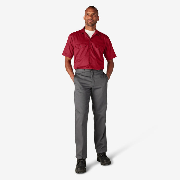 Charcoal gray Dickies 874 FLEX stretch twill work pant, further product view