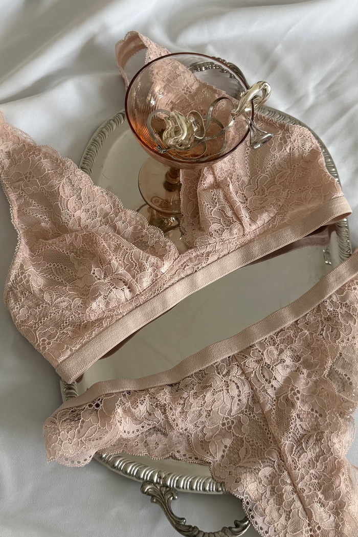 roze lingerieset