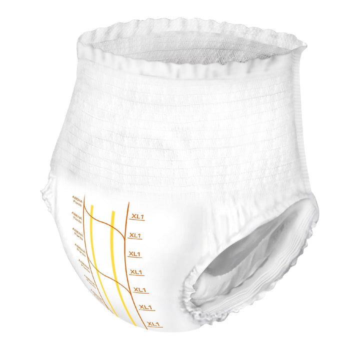 Close-up of a feature of Abena Pants Premium Incontinence Pants.