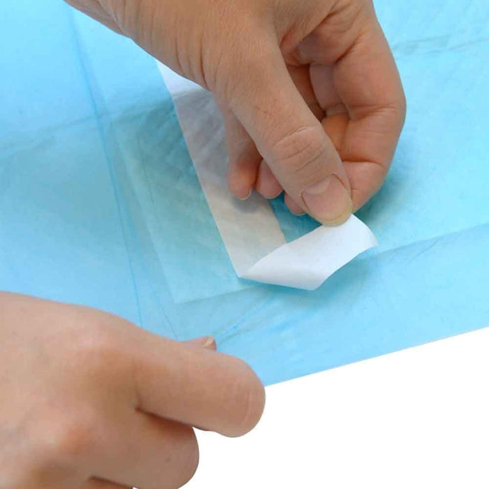 Image of Abri-Soft Self Adhesive Disposable Bed Protectors on a plain background.