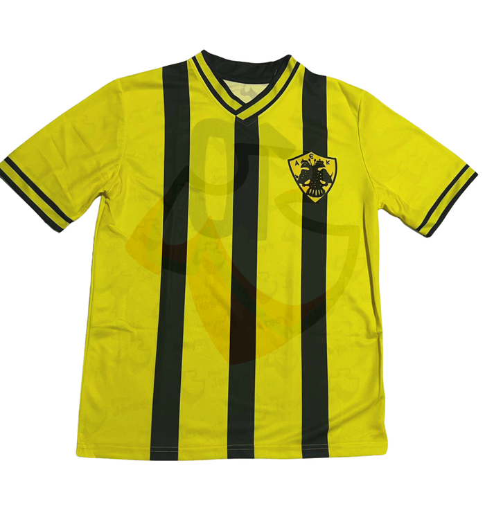 AEK Athens Shirt 1971-1972 Home - Retro Jerseys, φανέλα αεκ