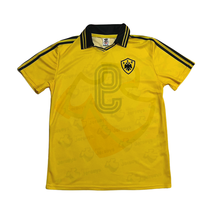 AEK Athens Shirt 1974-1975 Home - Retro Jerseys, φανέλα αεκ