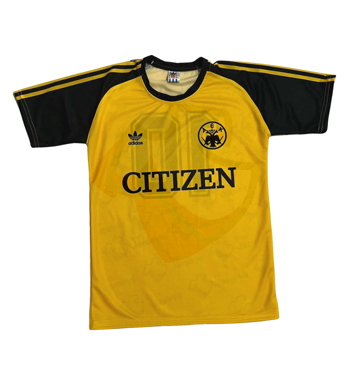 AEK Athens Shirt 1981-1982 Home - Retro Jerseys, φανέλα αεκ