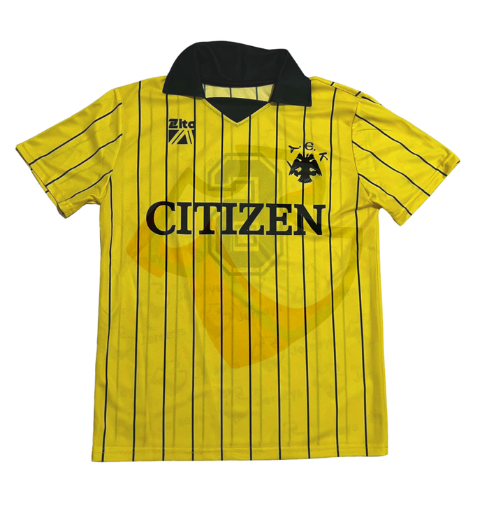 AEK Athens Shirt 1982-1983  Home - Retro Jerseys, φανέλα αεκ