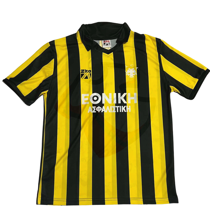 AEK Athens Shirt 1988-1989 Final Game - Retro Jerseys, φανέλα αεκ