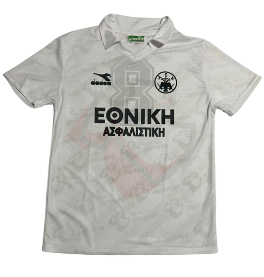 AEK Athens Shirt 1989-1990 Away - Retro Jerseys, φανέλα αεκ