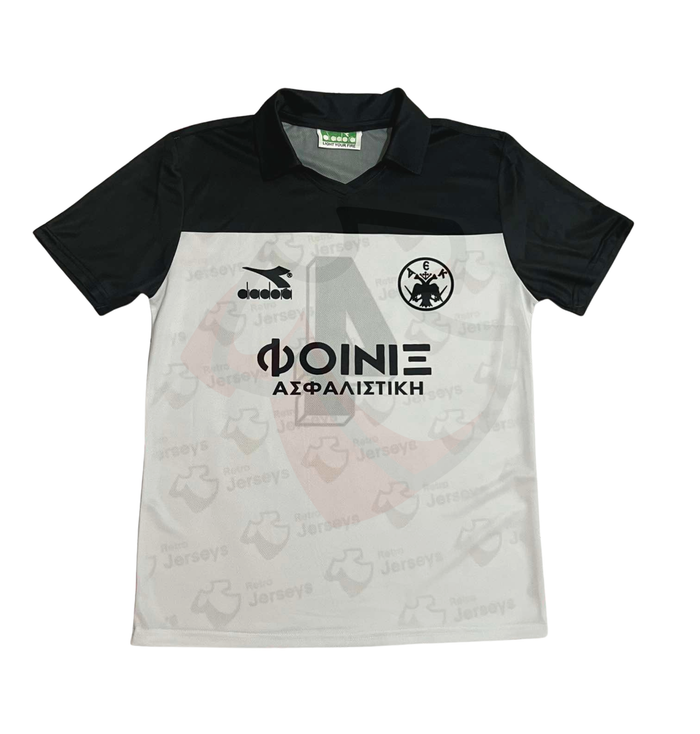 AEK Athens Shirt 1991-1992 Away - Retro Jerseys, φανέλα αεκ