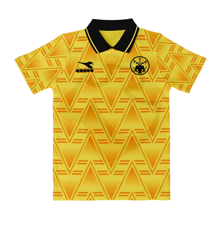 AEK Athens Shirt 1992-1993 Home - Retro Jerseys, φανέλα αεκ