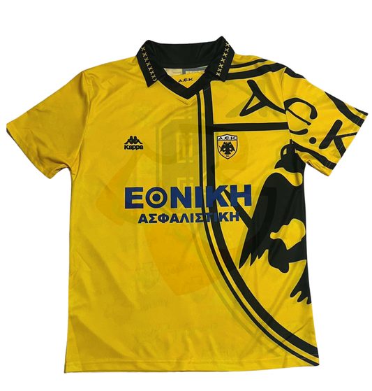 AEK Athens Shirt 1995-1996 Home - Retro Jerseys, φανέλα αεκ
