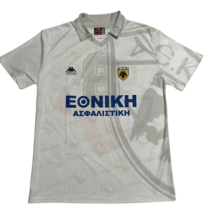 AEK Athens Shirt 1995-1996 Third - Retro Jerseys, φανέλα αεκ
