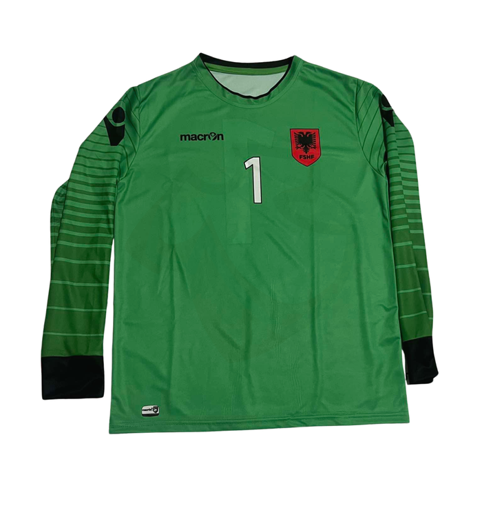 Albania National Shirt 2016-2017 Goalkeeper - Retro Jerseys, Fanella Shqipërisë
