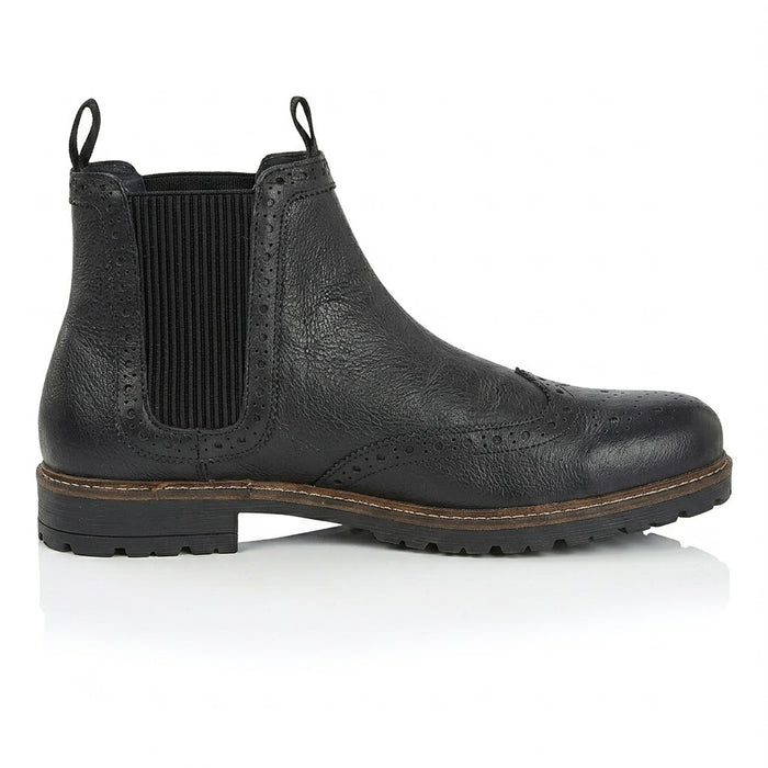 Albion Leather Chelsea Boots - Black