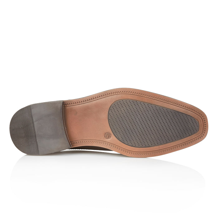 Albury Leather Derby Shoes - Brown