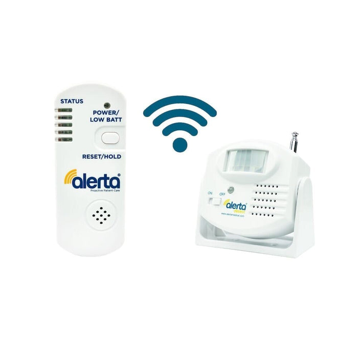 Alternative view of Alerta Wireless Motion Detector, showing different angle or usage.