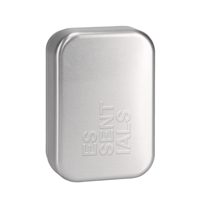 Aluminium container for Mühle ESSENTIALS 100gr Soap Bar