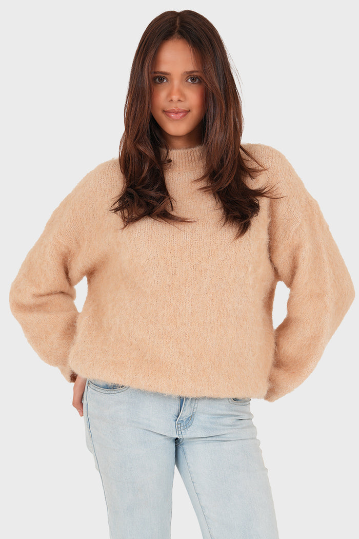 "Ame" sweater beige
