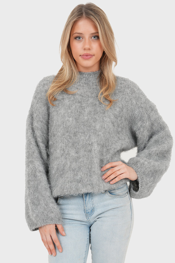 "Ame" sweater dark grey